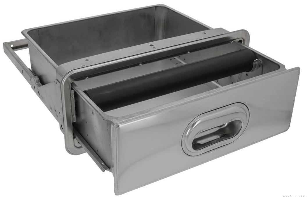 COFFEEE - Bastone battifiltro, per cassetti e tramoggie, raccolta fondi caffè, Extra Resistente - (ø 40x320 mm, Legno e Gomma)