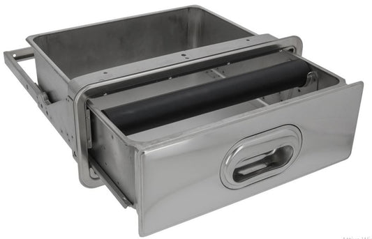 Bastone battifiltro, per cassetti e tramoggie, raccolta fondi caffè, Extra Resistente - (Ø35x325mm, Gomma e acciaio)