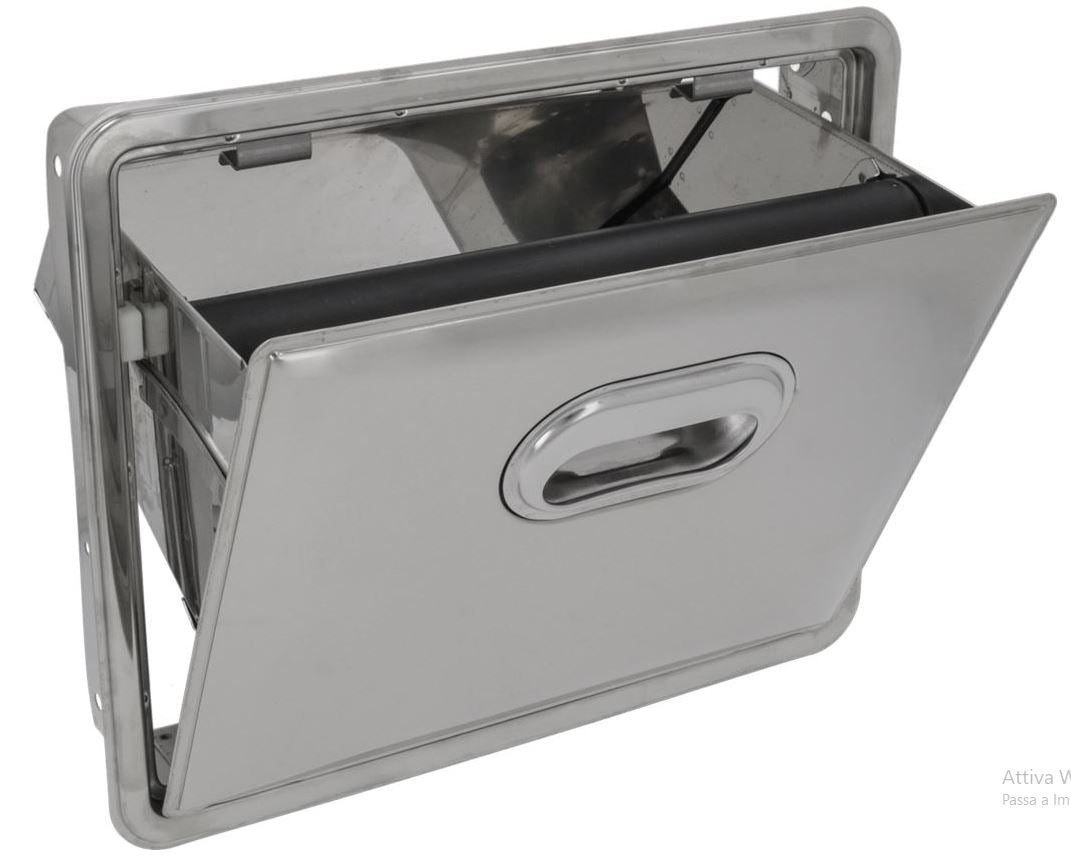 COFFEEE - Bastone battifiltro, per cassetti e tramoggie, raccolta fondi caffè, Extra Resistente - Ø35x325mm, Gomma e acciaio