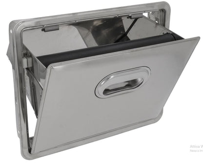 COFFEEE - Bastone battifiltro, per cassetti e tramoggie, raccolta fondi caffè, Extra Resistente - Ø35x325mm, Gomma e acciaio